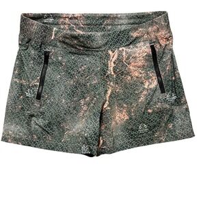 Columbia Sportswear‎ PFG Shorts Women's M RealTree MAKO Camo Zip Pockets Fishing